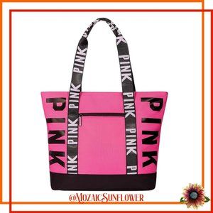 NEW IN ORIGIANL PACKAGING PINK  Large Weekender Tote Rose Red